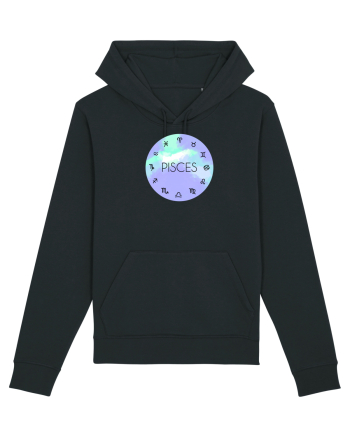 Pisces Astrological Sign/PISCES/Zodiac Black
