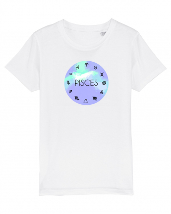 Pisces Astrological Sign/PISCES/Zodiac White