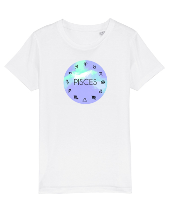 Pisces Astrological Sign/PISCES/Zodiac White