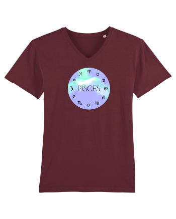 Pisces Astrological Sign/PISCES/Zodiac Burgundy