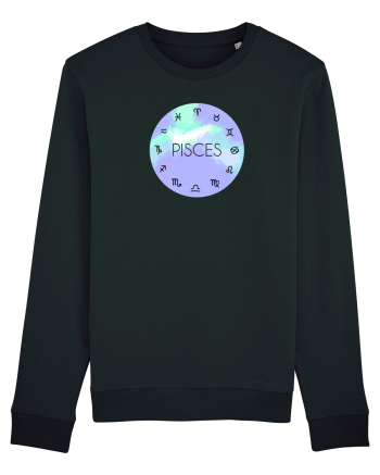 Pisces Astrological Sign/PISCES/Zodiac Black