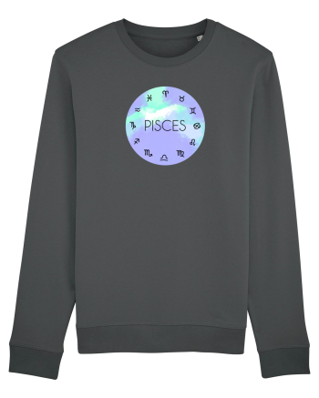 Pisces Astrological Sign/PISCES/Zodiac Anthracite