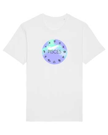 Pisces Astrological Sign/PISCES/Zodiac White