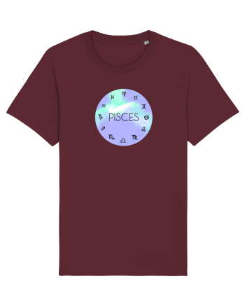 Pisces Astrological Sign/PISCES/Zodiac Burgundy