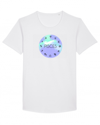 Pisces Astrological Sign/PISCES/Zodiac White