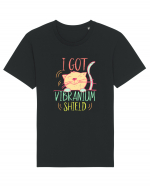 Am scut de vibranium. Pentru iubitorii de pisici  Tricou mânecă scurtă Unisex Rocker