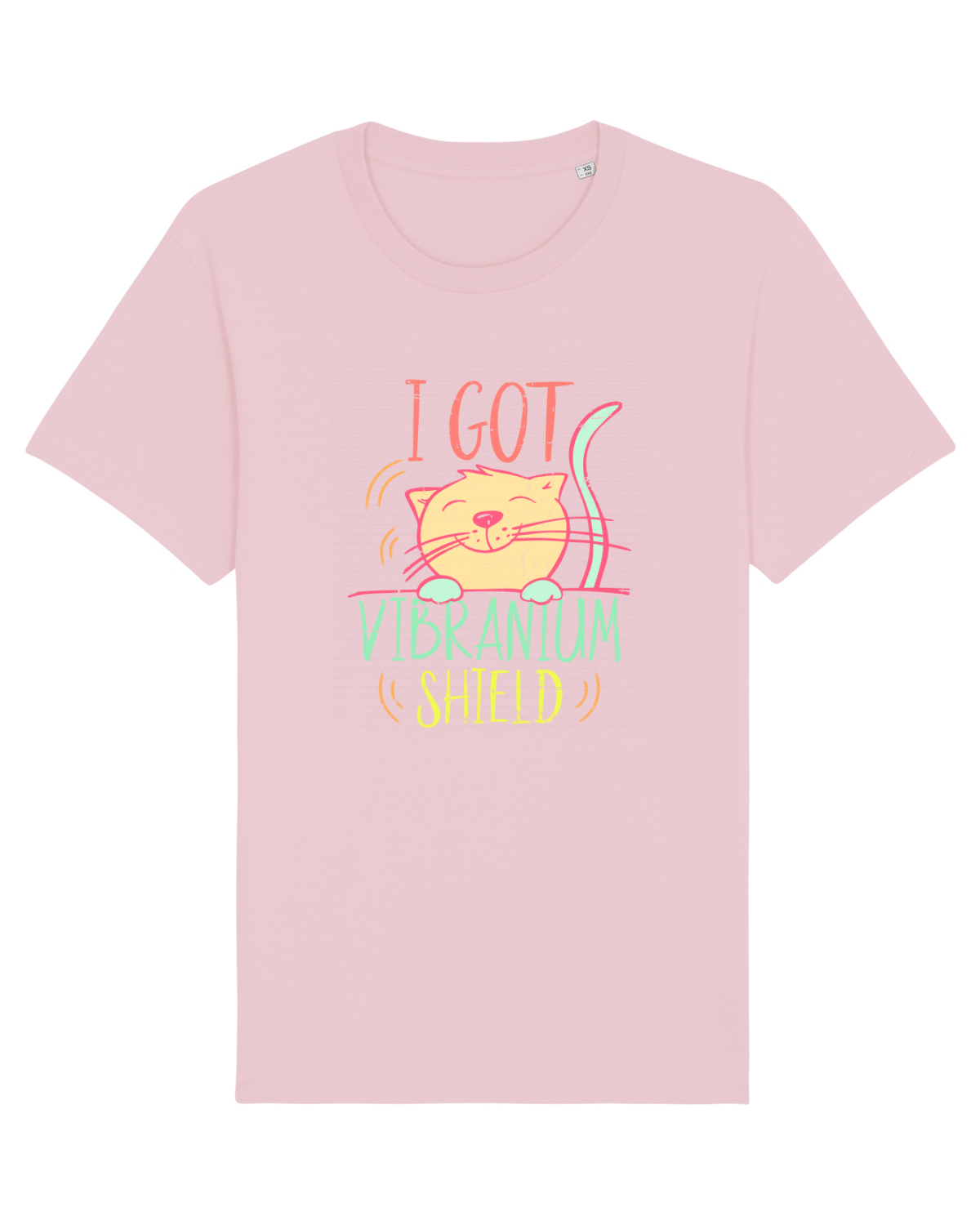 Tricou mânecă scurtă Unisex Rocker Cotton Pink