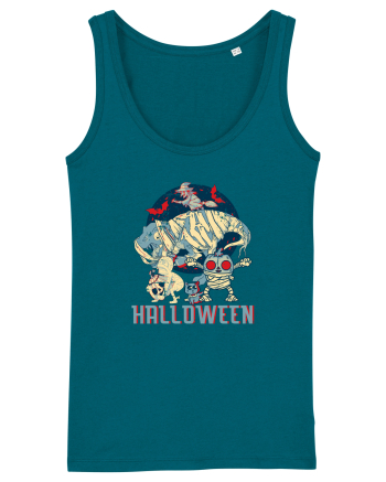 De Halloween vintage cu dinozauri, pisici si mumii si vrajitoare Ocean Depth