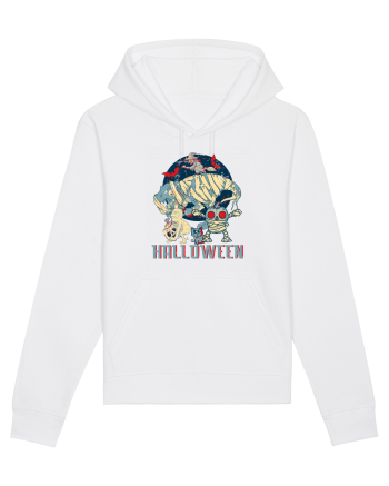 De Halloween vintage cu dinozauri, pisici si mumii si vrajitoare White
