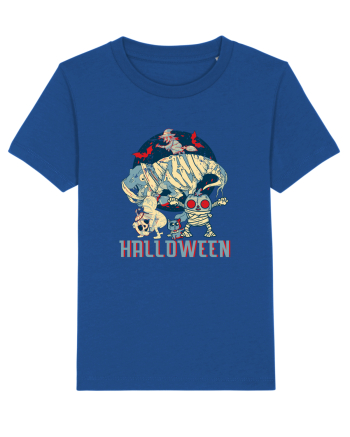 De Halloween vintage cu dinozauri, pisici si mumii si vrajitoare Majorelle Blue