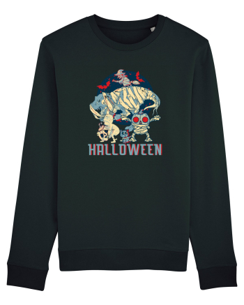 De Halloween vintage cu dinozauri, pisici si mumii si vrajitoare Black
