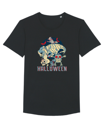 De Halloween vintage cu dinozauri, pisici si mumii si vrajitoare Black