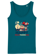 Halloween Thanksgiving si Craciunul. Design retro 3 in 1 Maiou Damă Dreamer