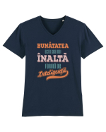 Fii bun! Tricou mânecă scurtă guler V Bărbat Presenter