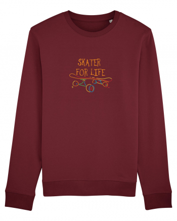 Skater For Life Burgundy