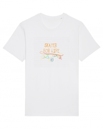 Skater For Life White