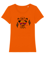 fear and loathing chihuahua Tricou mânecă scurtă guler larg fitted Damă Expresser