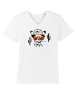 fear and loathing chihuahua Tricou mânecă scurtă guler V Bărbat Presenter