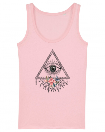Ochi Floral Piramida Cotton Pink