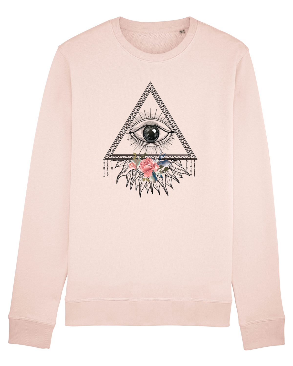 Bluză mânecă lungă Unisex Rise Candy Pink