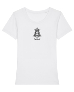 tutti fresh? Tricou mânecă scurtă guler larg fitted Damă Expresser