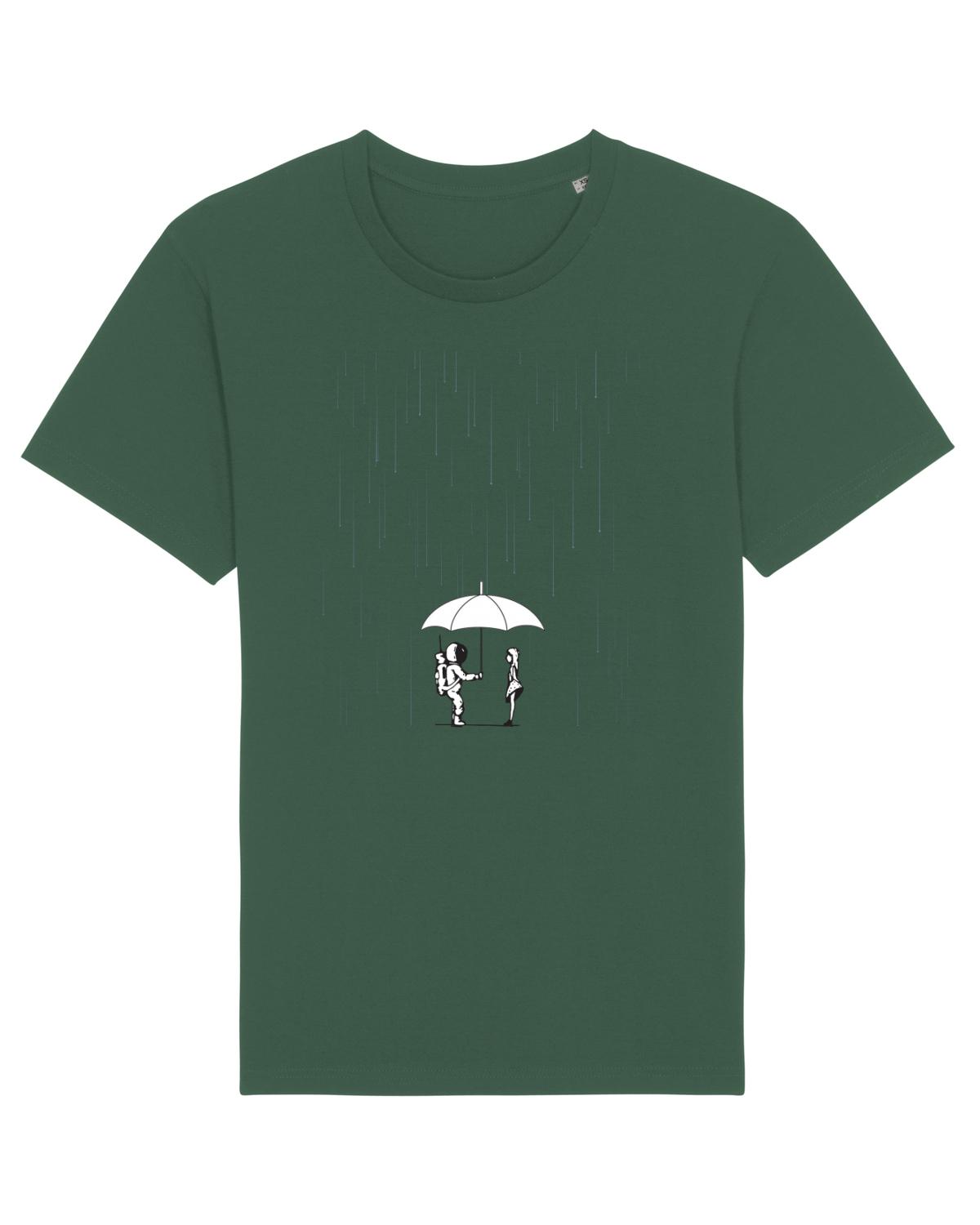 Tricou mânecă scurtă Unisex Rocker Bottle Green