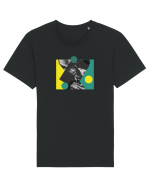 Smoking Girl Tricou mânecă scurtă Unisex Rocker
