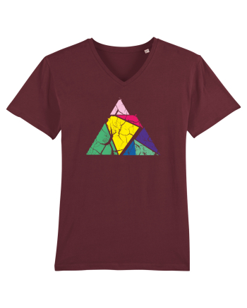 Triangle Burgundy