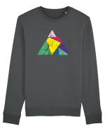Triangle Bluză mânecă lungă Unisex Rise