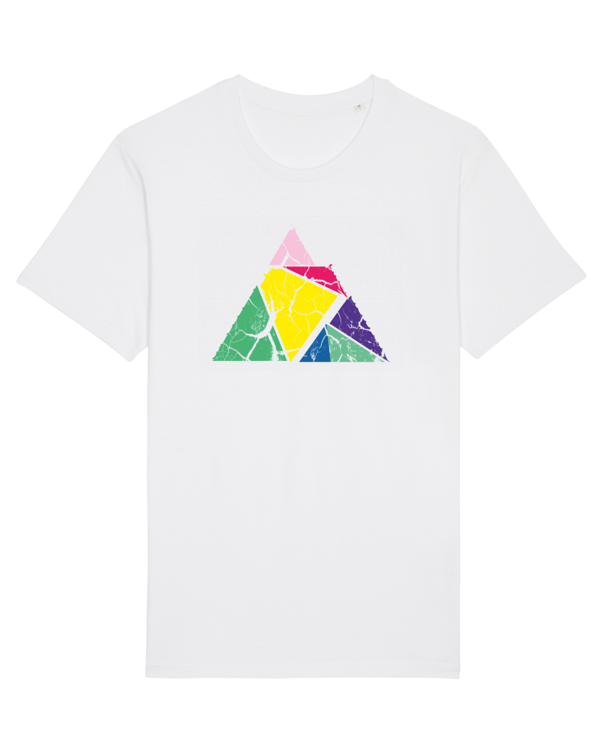 Tricou mânecă scurtă Unisex Rocker White