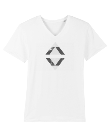 Vintage Triangle White