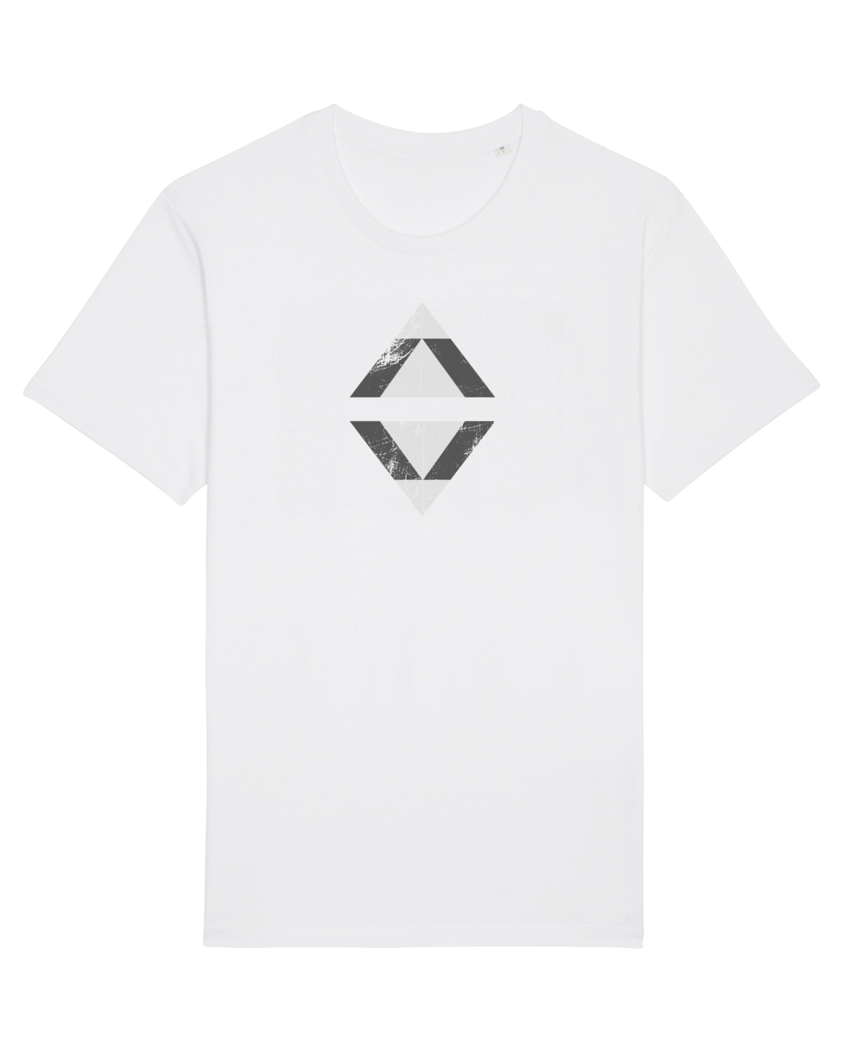 Tricou mânecă scurtă Unisex Rocker White