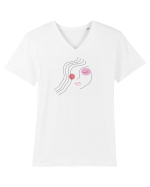 Urban Girl Tricou mânecă scurtă guler V Bărbat Presenter