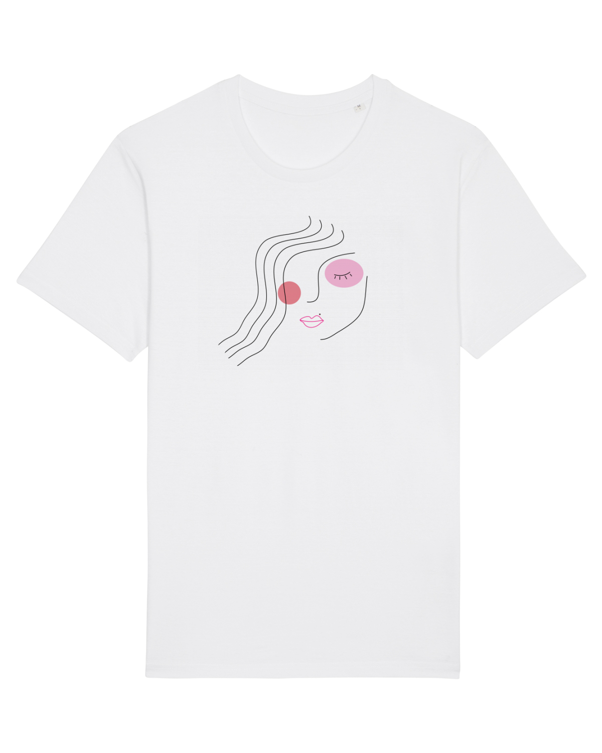 Tricou mânecă scurtă Unisex Rocker White