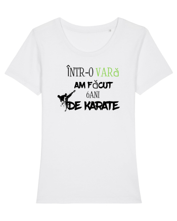 6 ani de karate  White