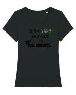 6 ani de karate  Tricou mânecă scurtă guler larg fitted Damă Expresser