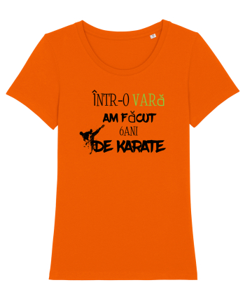 6 ani de karate  Bright Orange