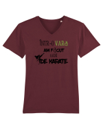 6 ani de karate  Tricou mânecă scurtă guler V Bărbat Presenter