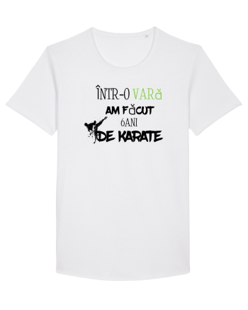 6 ani de karate  White