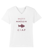 Mințile-n Cap Tricou mânecă scurtă guler V Bărbat Presenter