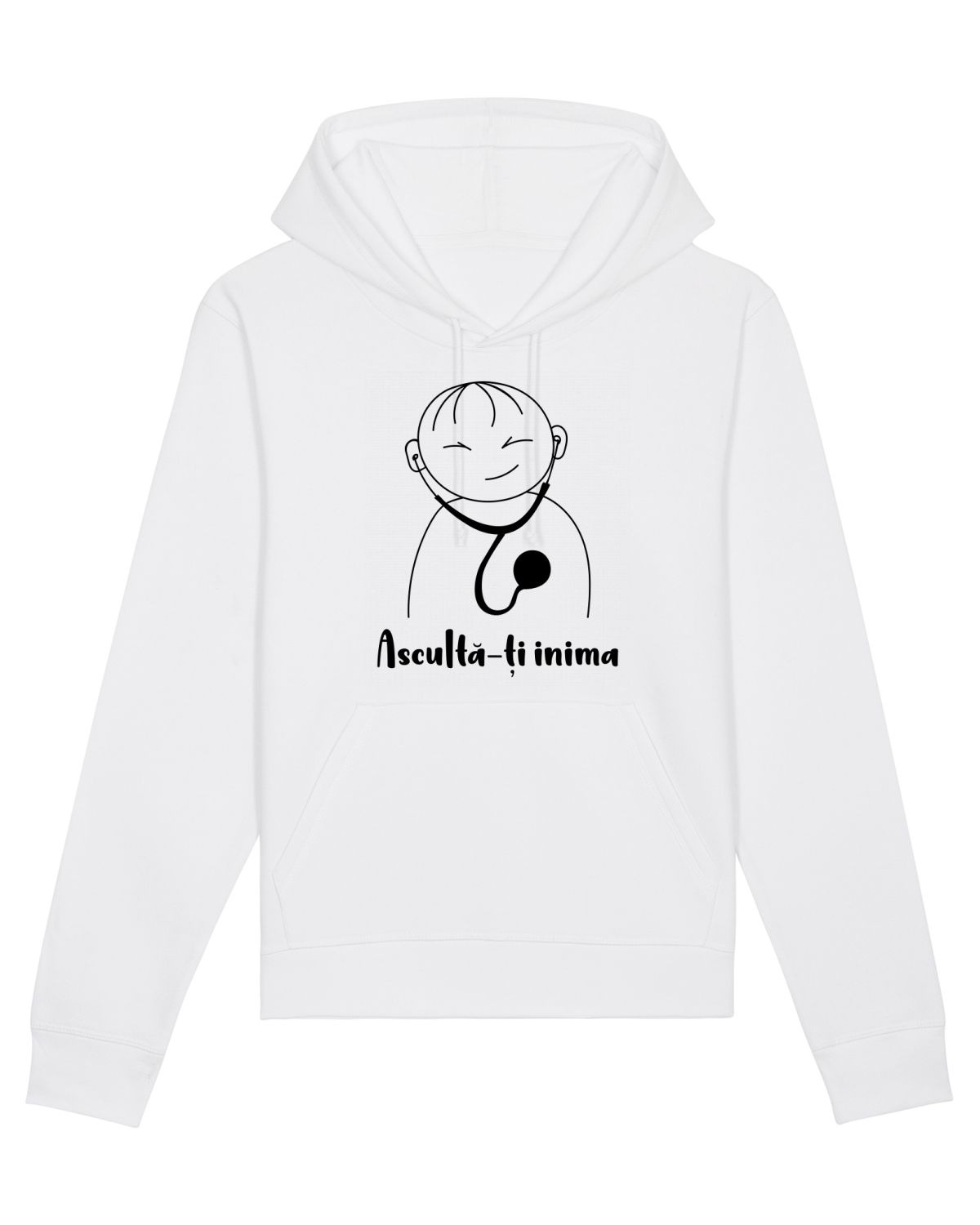 Hanorac Unisex Drummer White