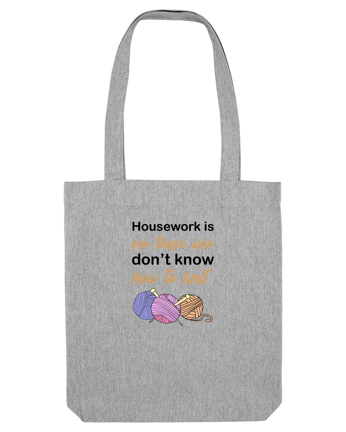 Sacoșă textilă Heather Grey