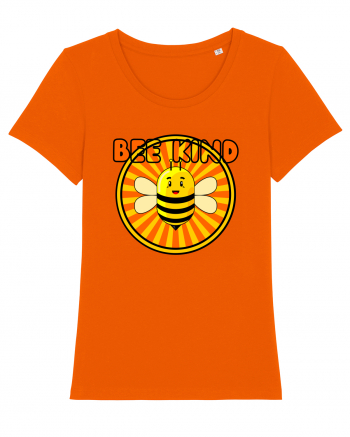 Bee Kind Bright Orange