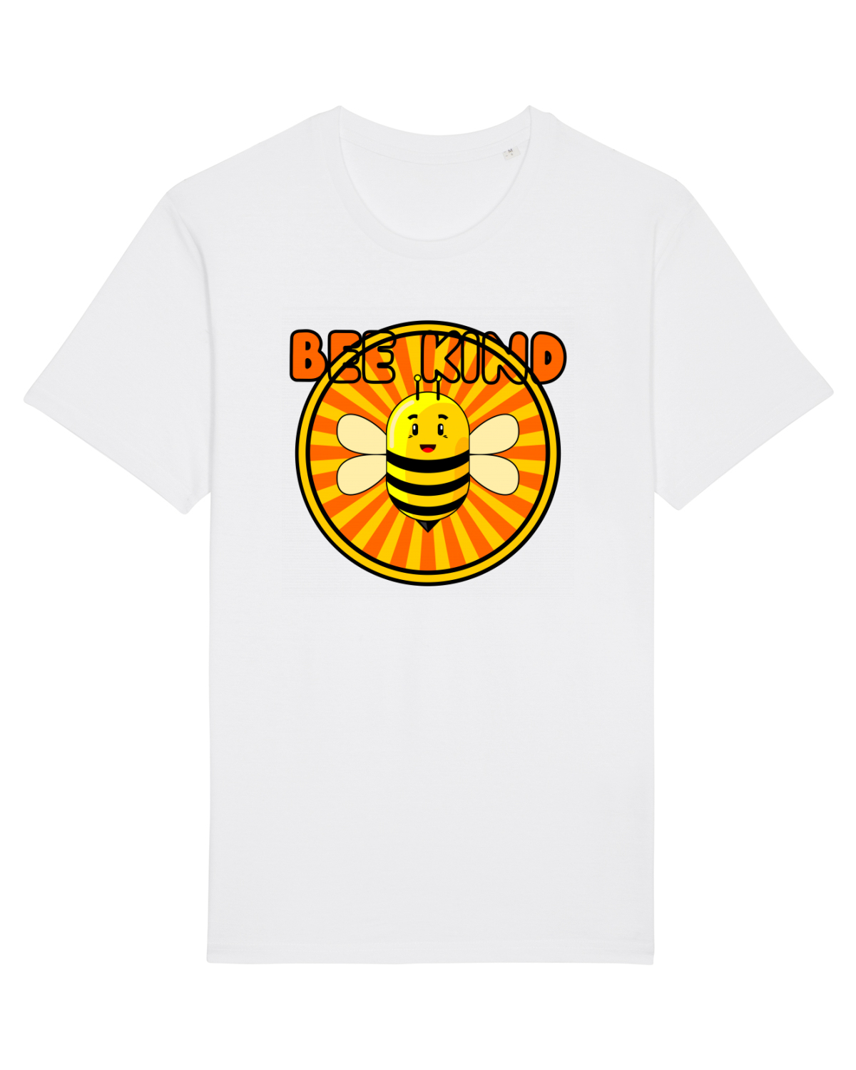 Tricou mânecă scurtă Unisex Rocker White