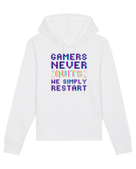 Gamers never quits Hanorac Unisex Drummer