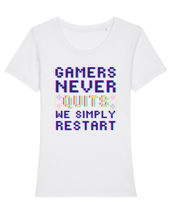 Gamers never quits White