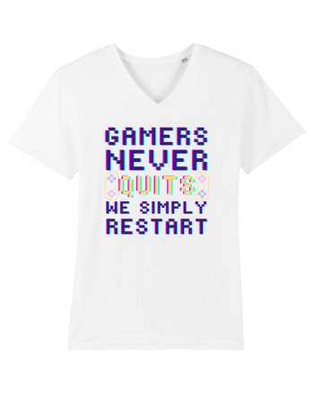 Gamers never quits White