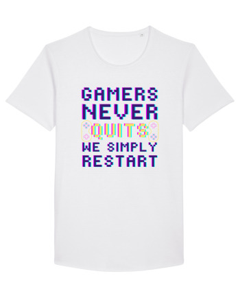 Gamers never quits White