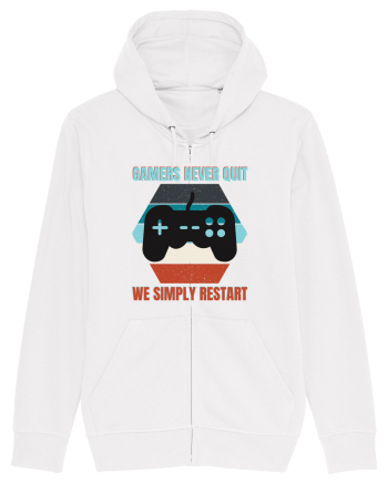 Gamers never quits White