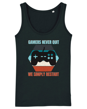 Gamers never quits Black